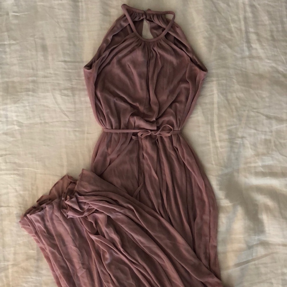 Mauve formal gown